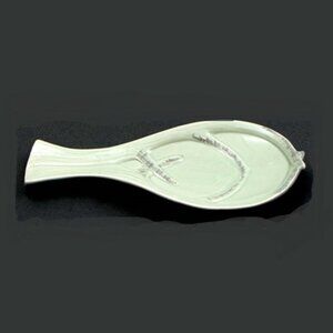 Ceramic Antler Spoon Rest 8 1/8" long by 3 1/2" wide 22633